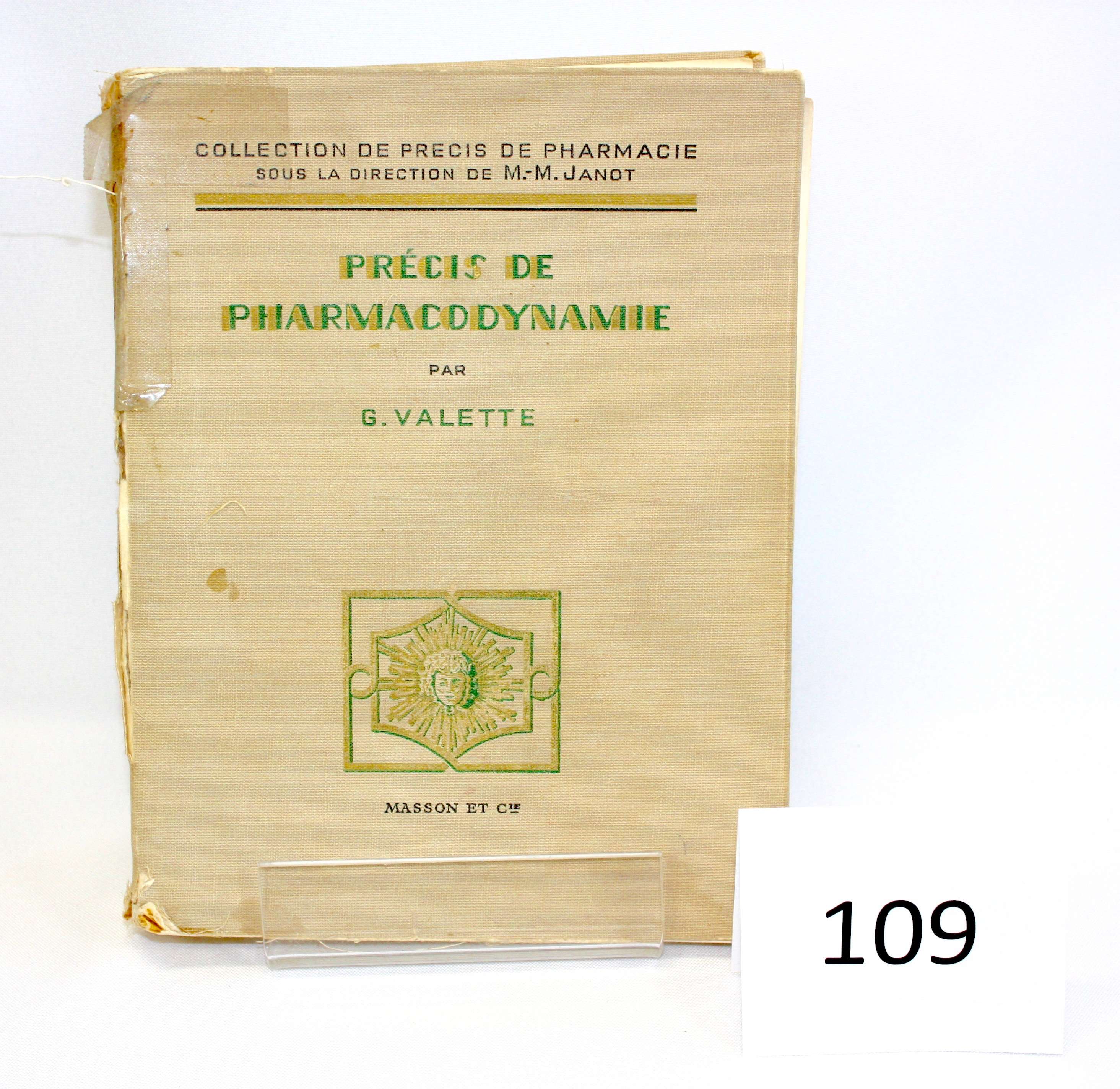 Précis de pharmacodynamie