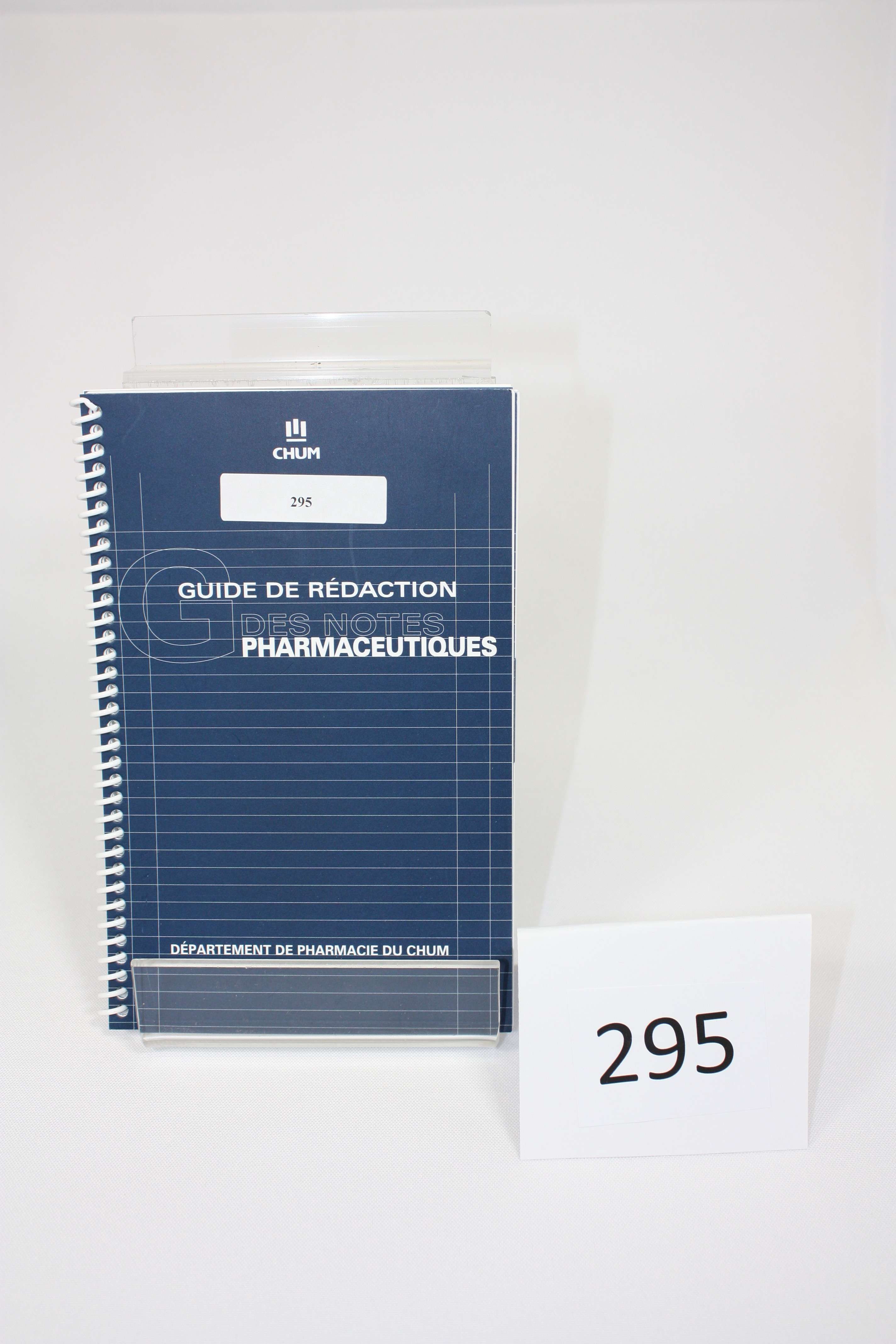 Guide de rédaction des notes pharmaceutiques