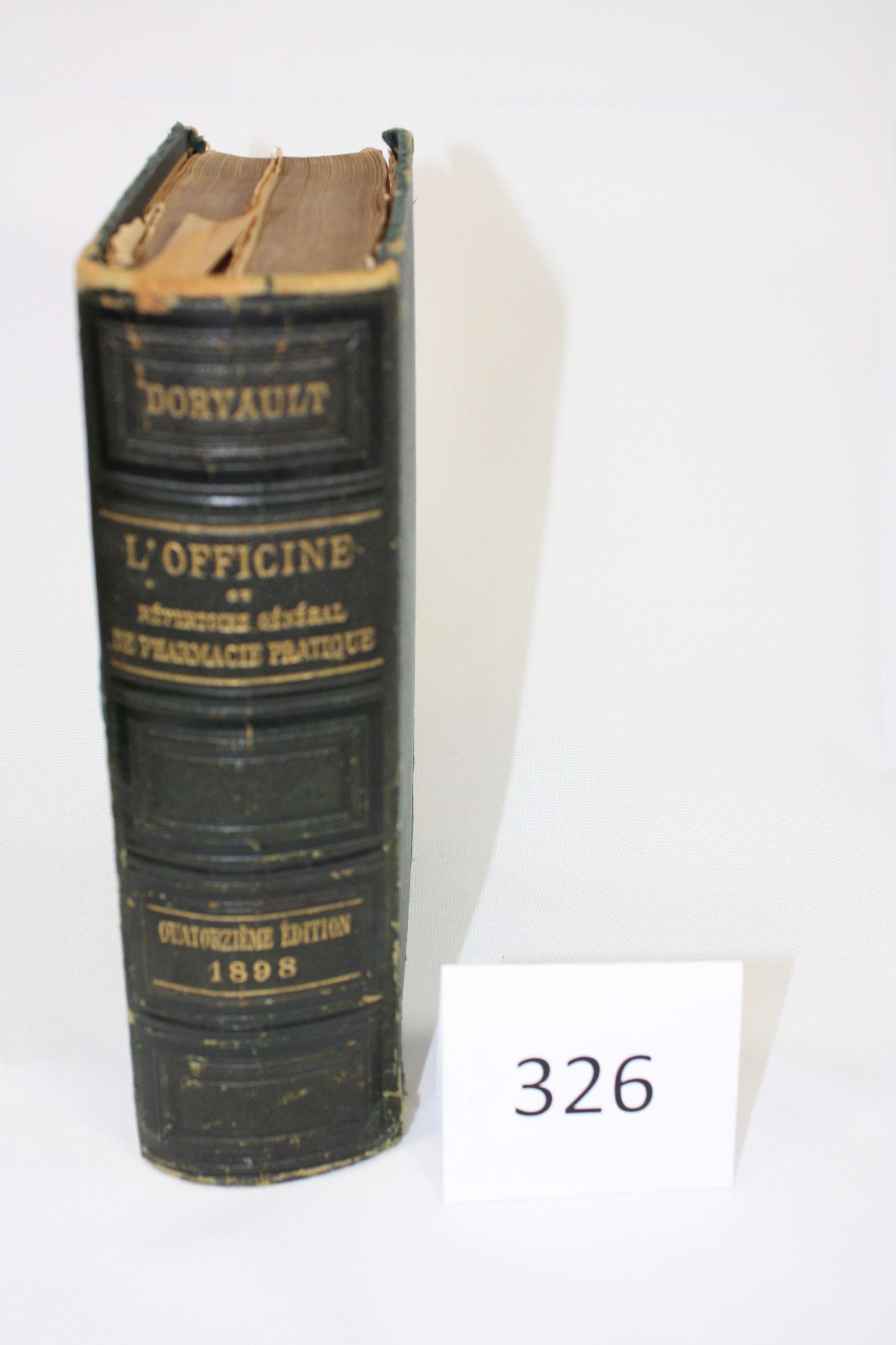 L'officine ou répertoire générale de pharmacie pra