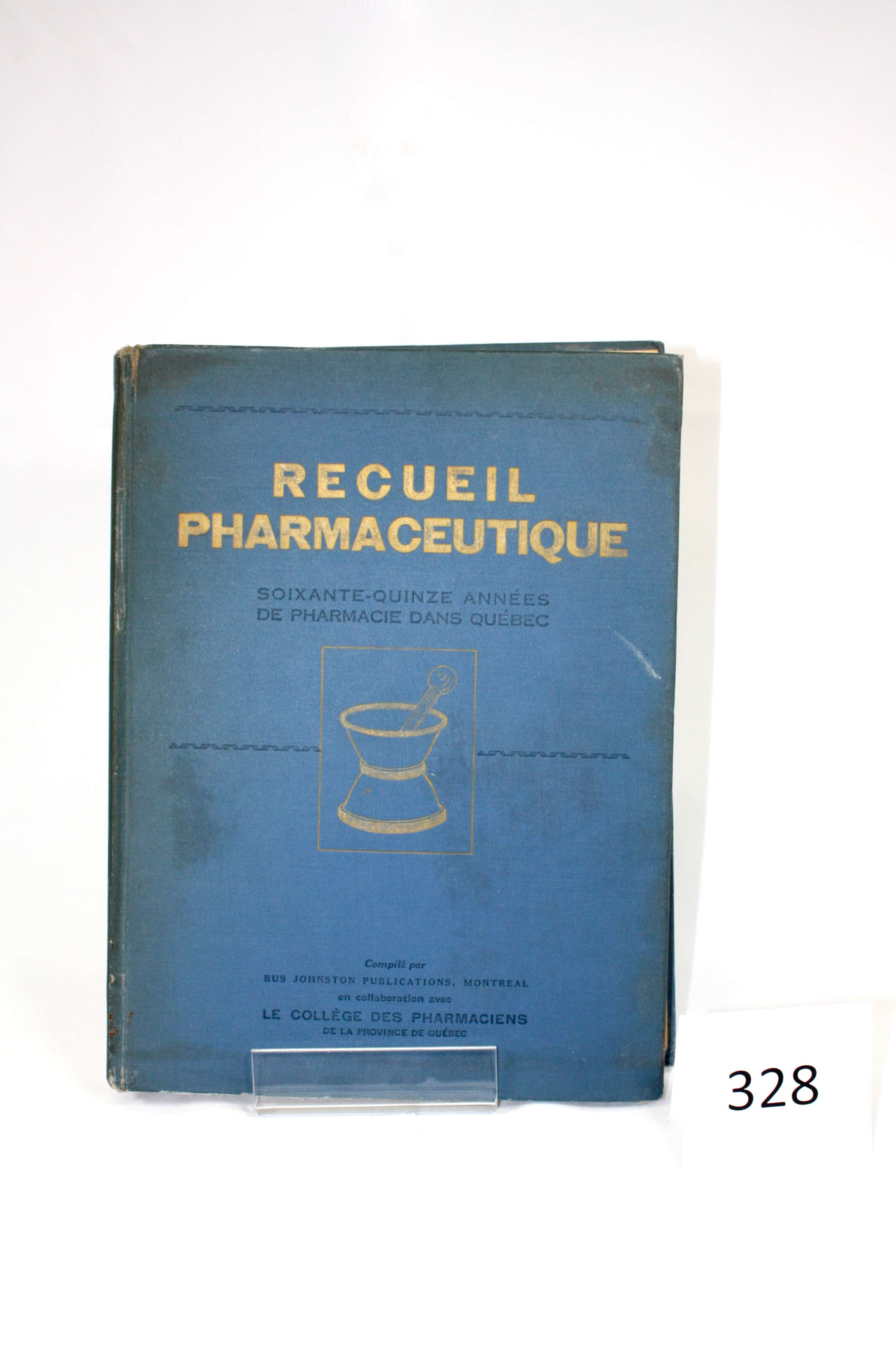 Receuil pharmaceutique