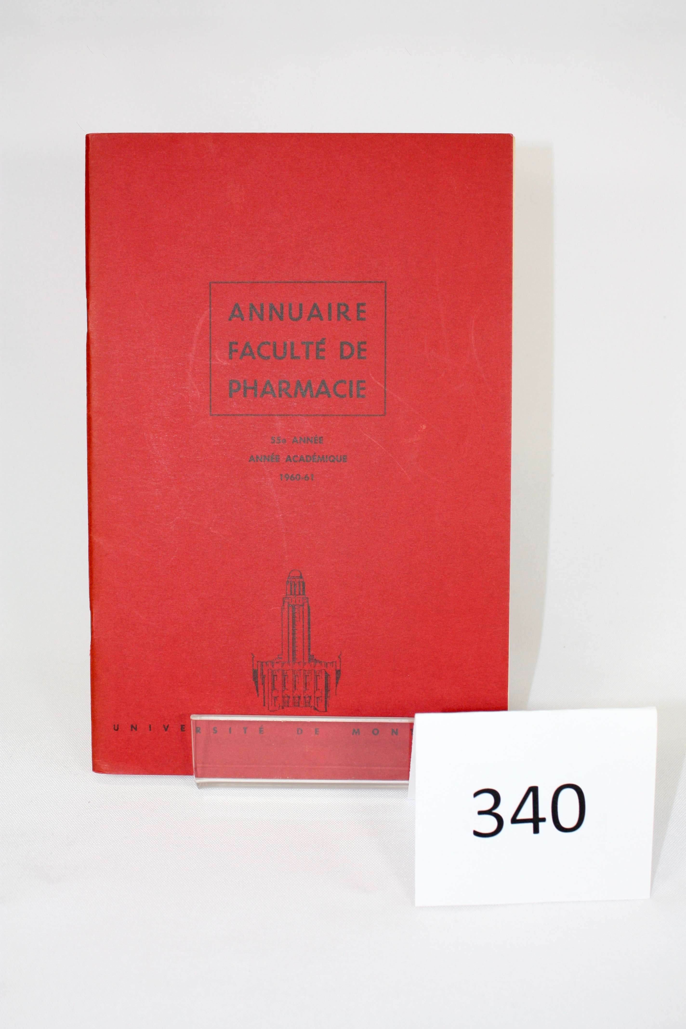 Annuaire Faculté de Pharmacie