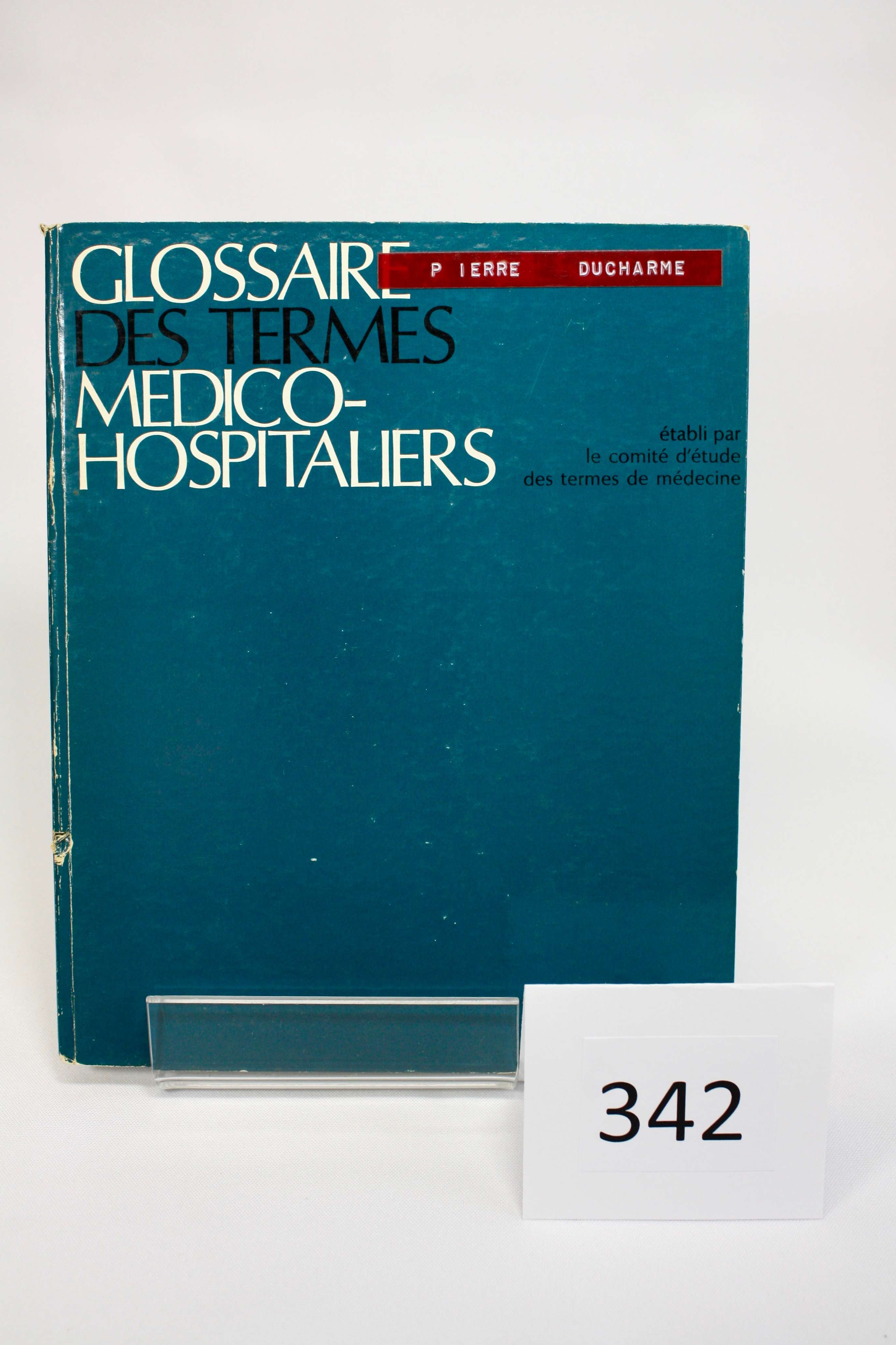 Livre termes médico.