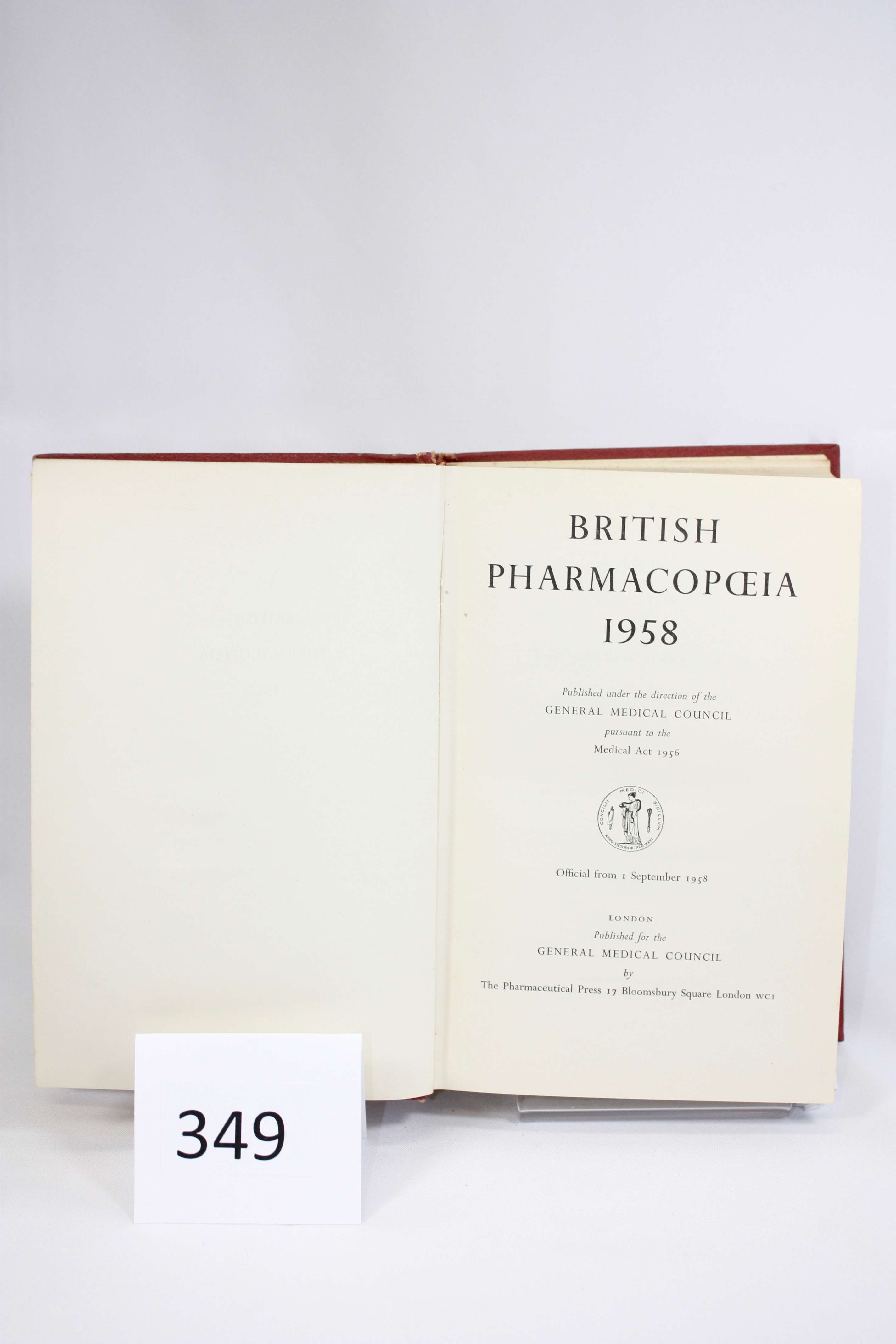 British Pharmacopeia 1958