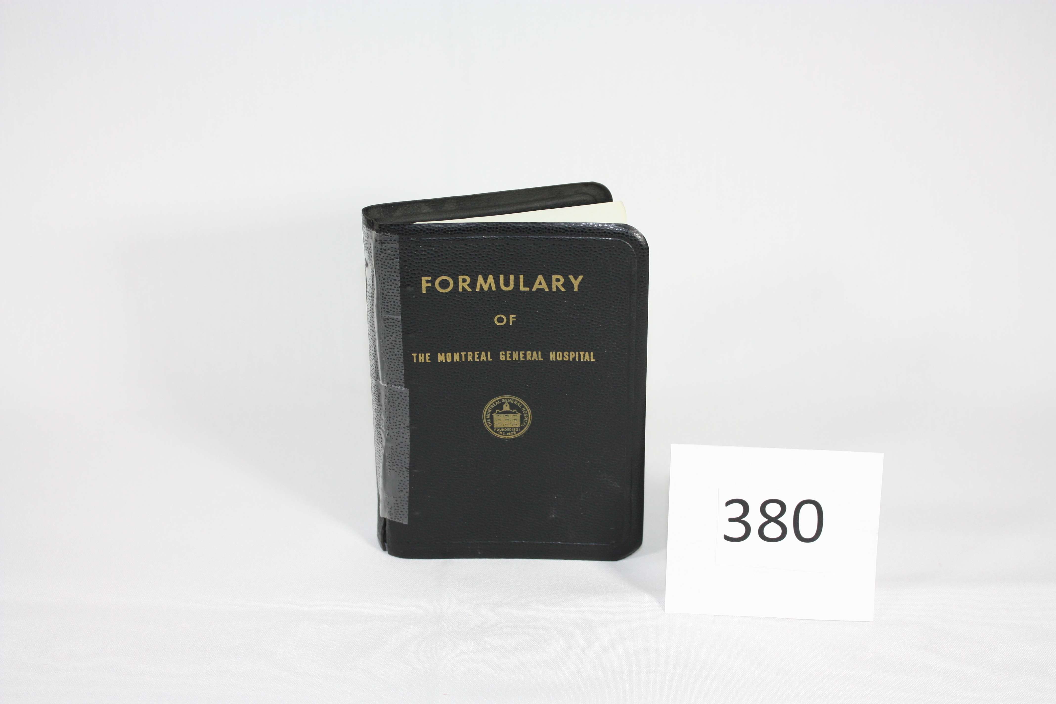 Formulary of the Montreal General Hospital