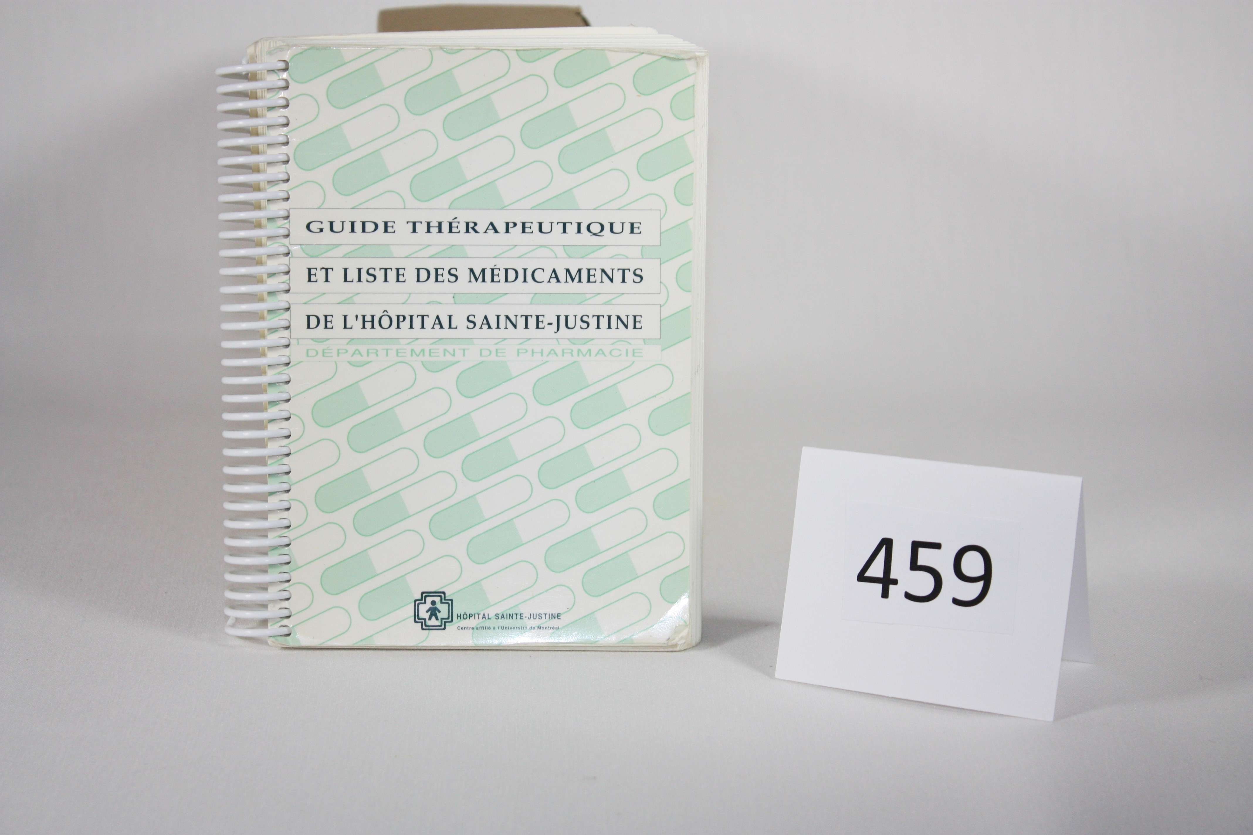 Guide thérapeutique et liste des mdéciaments