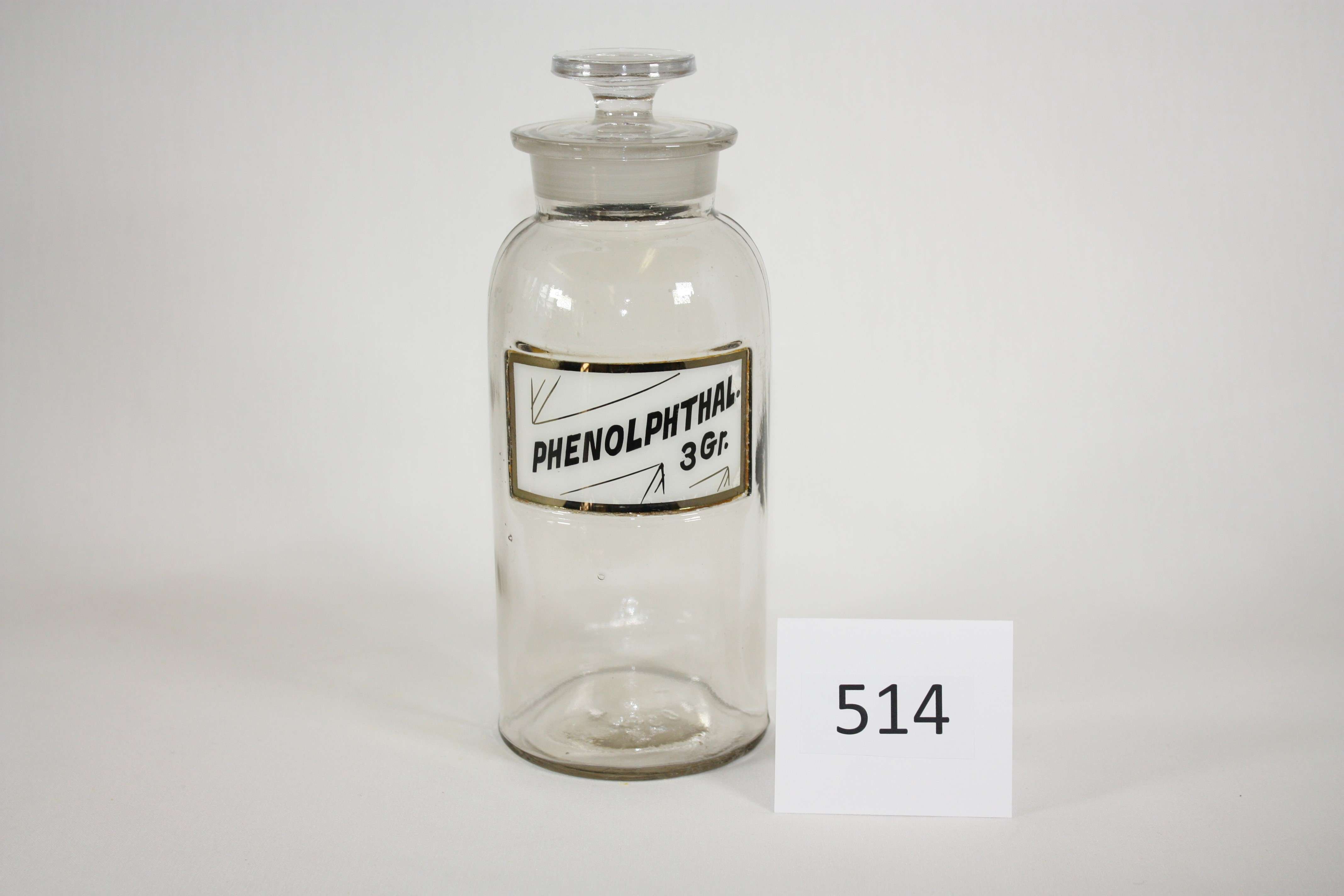 Flacon de Phenolpahthal