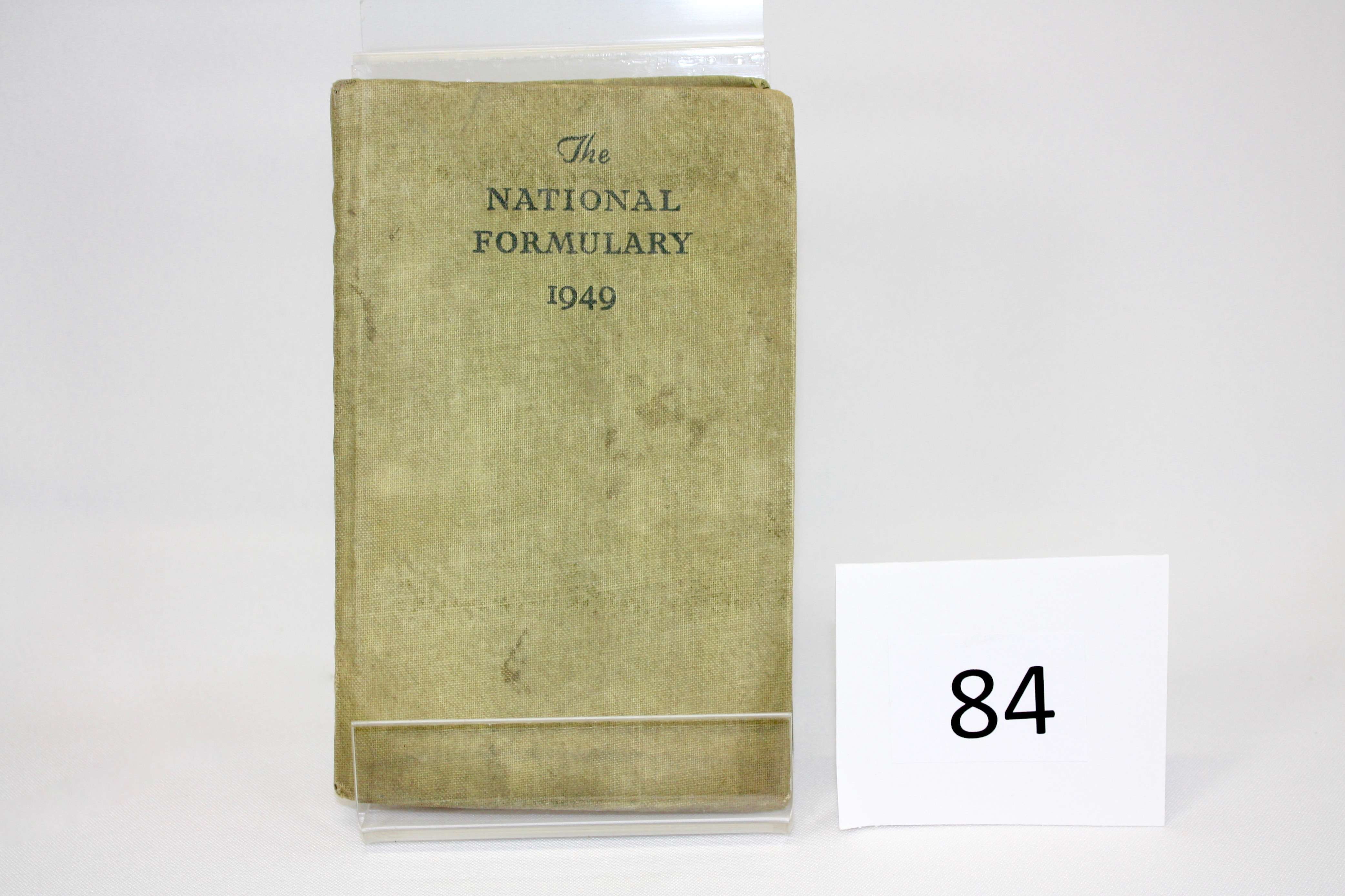 The National Formulary 1949